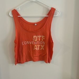 Orangetheory ATX Convention Crop Top, Small